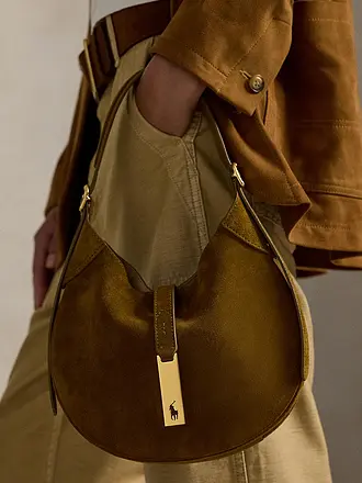 POLO RALPH LAUREN | Ledertasche - Schultertasche Small | 